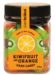 Rock candy: Kiwifruit and Orange Rock Candy