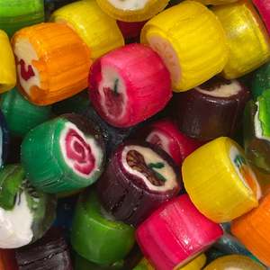 Assorted Fruit Rock Candy 150g