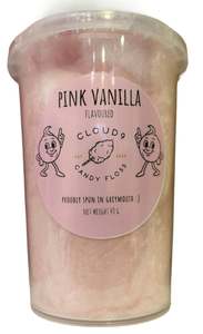 Candy Floss: Pink Vanilla Flavoured Candy Floss