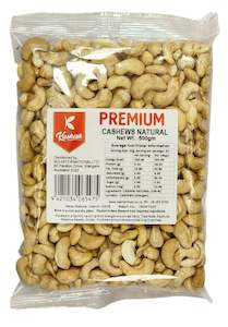 Kashish Cashew Natural 500g (Limit 1 per Customer)