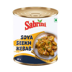 Sabrini Soya Seekh Kebab Canned in Brine 850g