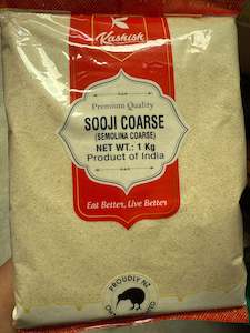 Kashish Foods Collection: Suji Coarse 1kg (Kashish)
