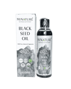 100% Natural Black Seed Oil (Nigella Sativa) 200ml