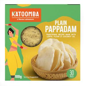 Katoomba Plain Pappadam 100g