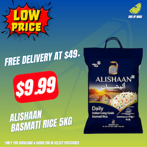 Rice: Alishaan Basmati Rice 5Kg