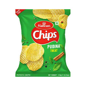 Chips Snacks Kurkure: Chips Pudina Treat 120g(Haldirams)