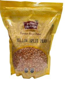 Daal Mein Kuch Kaala Hai Lentils: Yellow Split Peas 1kg (Indian Heritage)