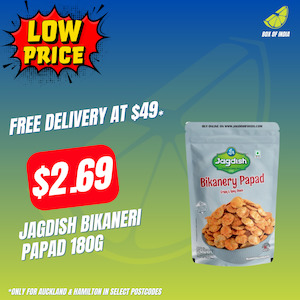 Jagdish Collection: Jagdish Bikaneri Papad 180g