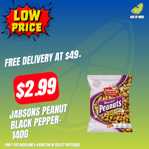 Jabsons Snacks: Jabsons Peanut Black Pepper-140g