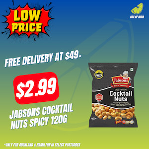 Jabsons Cocktail Nuts SPICY 120g