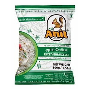 Noodles Vermicelli: Anil Rice vermicelli 500g (Anil)