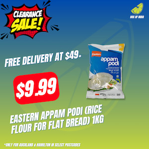 Eastern: Eastern Appam Podi (Rice Flour for Flat Bread) 1kg