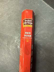 Pooja Path: Indian Heritage Agarbatti Red Rose