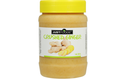 Ginger Garlic Pastes: Herbs J/F Ginger Crushed 380g