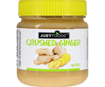 Ginger Garlic Pastes: Herbs J/F Ginger Crushed 185g