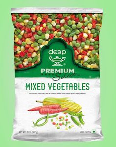 Frozen Deep Mix Vegetables 907g
