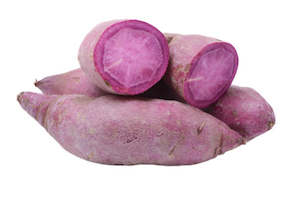 Organic Purple Kumara 1kg Bag