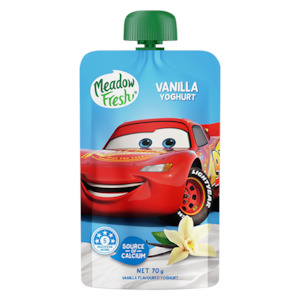 Meadow Fresh Yoghurt Vanilla Pouch 70g