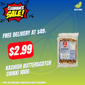 Kashish Butterscotch Chikki 100g