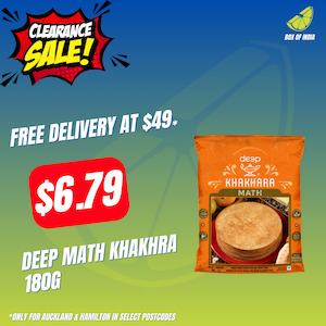 Clearance Corner: Deep Math Khakhra 180g