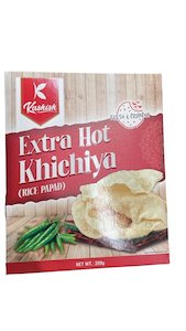Fryms: Kashish Rice Khichiya (Ex Hot) Green Chilli 200g