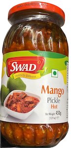 Swad Collection: SWAD Pickle Mango Hot 450g