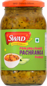Swad Collection: SWAD Punjabi Mixed Pachranga Pickle 450g