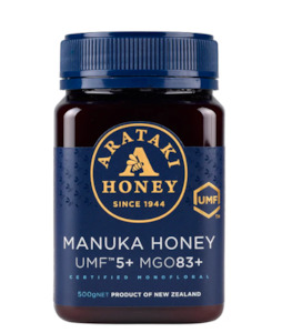 Honey: Arataki Manuka Honey UMF5+ 500g