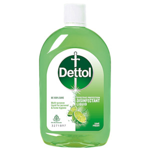 Home Care: Dettol Lime Liquid 550ml