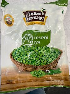 Indian Heritage: Frozen Surti Papdi Lilva 312g (Indian Heritage)