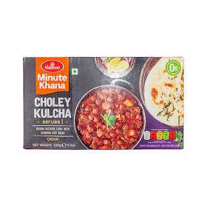 Frozen Roti Paratha Naan: Frozen Chole Kulcha 320g (Haldirams)