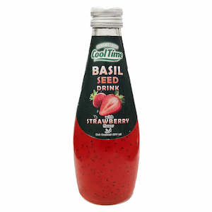 Cooltime Basil Strawberry Drink 290ml