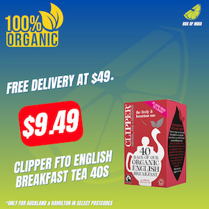 Clipper FTO English Breakfast Tea 40s