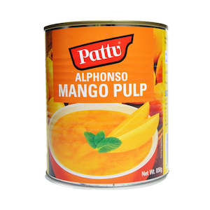 Tamarind Pulp: Pattu Mango Pulp Alphanso 850g