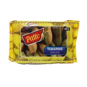 Tamarind Pulp: Pattu Tamarind 500g