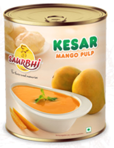 Saurbhi Mango Pulp Kesar 850g