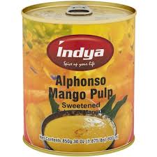 Tamarind Pulp: Indya Alphonso Mango Pulp 850g
