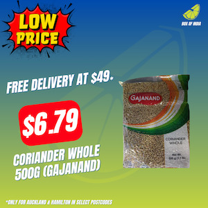 Coriander Whole 500g (Gajanand)