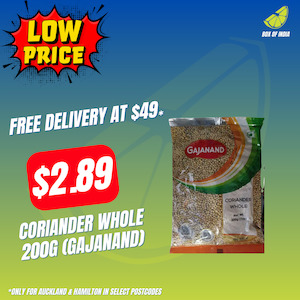Coriander Whole 200g (Gajanand)