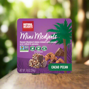Dates: Dates Mini Medjool Cacao Pecan