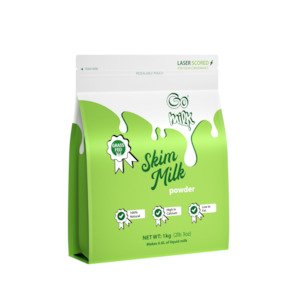 Winpex Collection: Go Milk 1kg Skim Milk Powder Zipper pouch