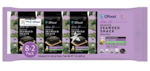 Seaweed Delights: Ofood Seaweed Snack Rsto Olive Oil 40g