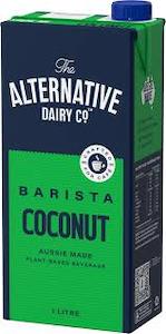 Plant Based Milks Dairy Free: The Alternative Dairy Co Milk Coconut 1L