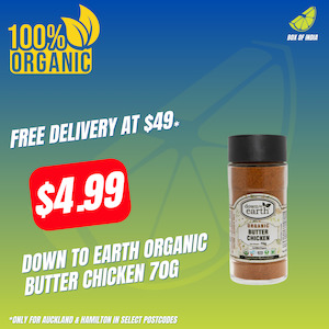 Organic Butter Chicken 70g (Down To Earth)