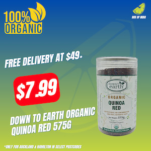 Organic Quinoa Red 575g (Down To Earth)