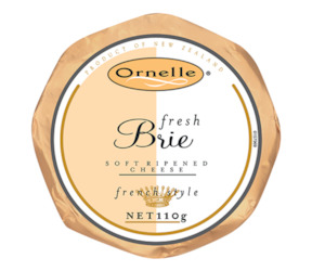 Ornelle Cheese Brie Single Cream 110g