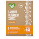 Green Cane Laundry Detergent Sheets Ocean (60 Sheets)