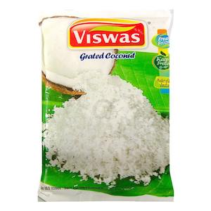 South Indian Favourities: Frozen Grated Coconut 400g (Viswas)