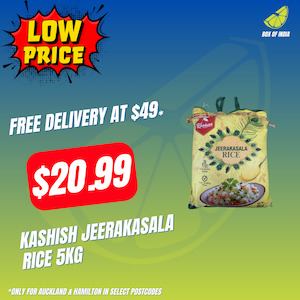 Kashish Jeerakasala Rice 5kg