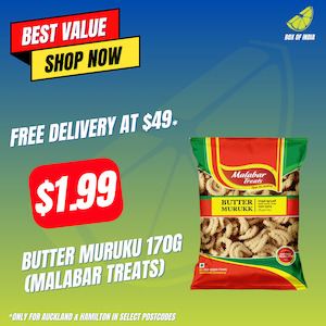 Whats New: Butter Muruku 170g (Malabar Treats)